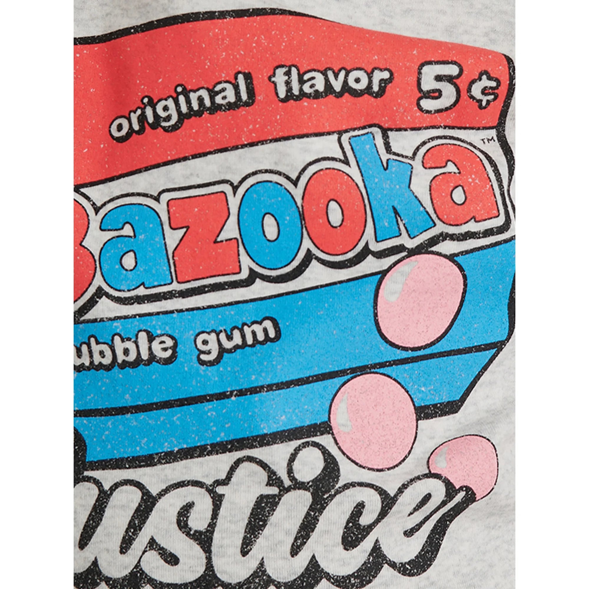 Justice Girls Ring Pop Collab Raglan Baby Tee, Sizes XS-XLP  |  WTWL780XA