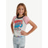 Justice Girls Ring Pop Collab Raglan Baby Tee, Sizes XS-XLP  |  WTWL780XA