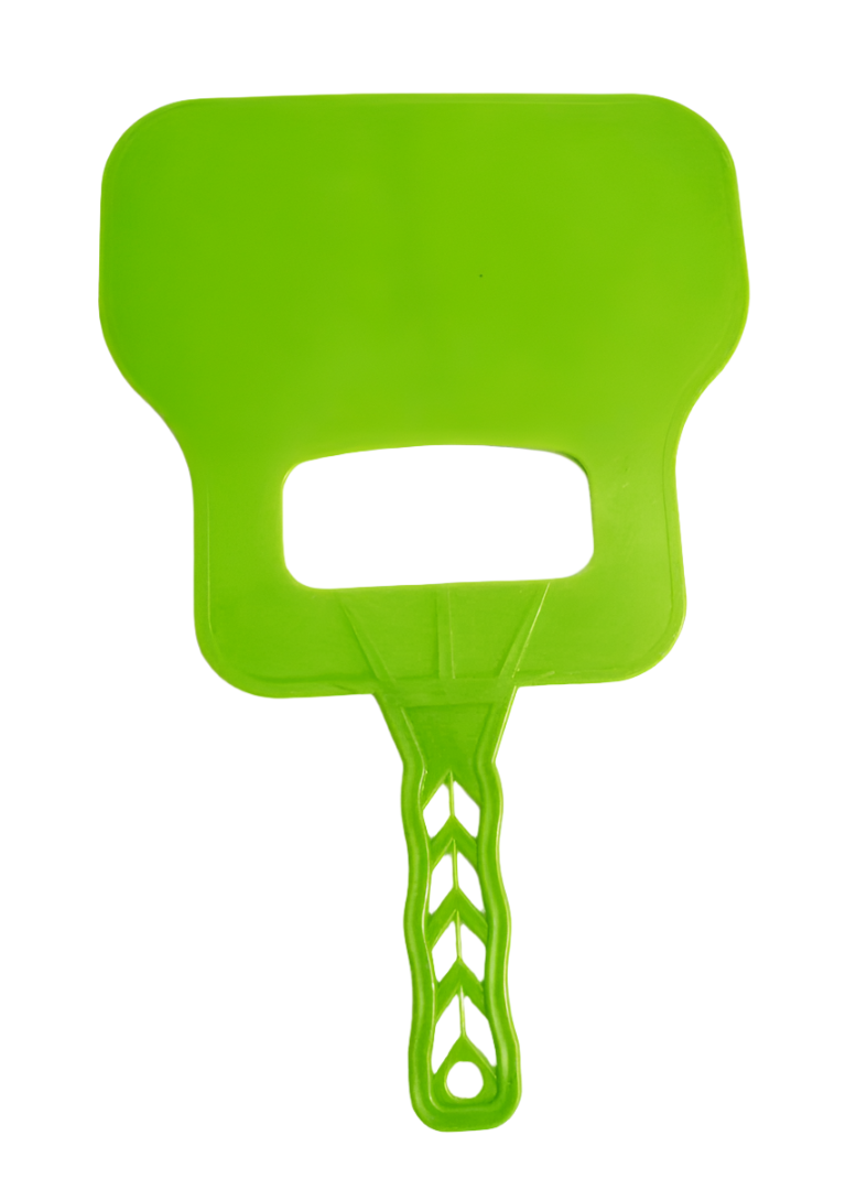 1Pack Durable Plastic Hand Fan