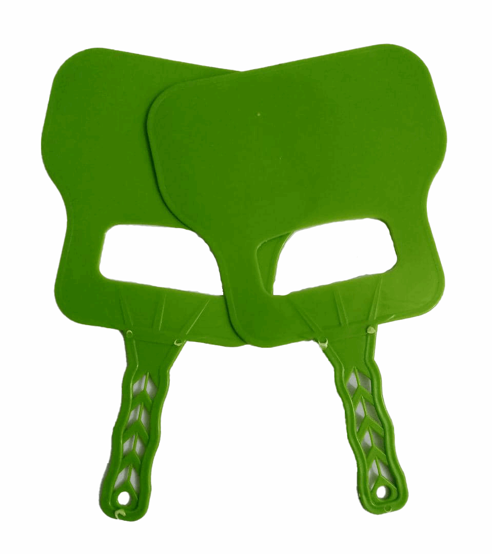 2Pack Durable Plastic Handfan