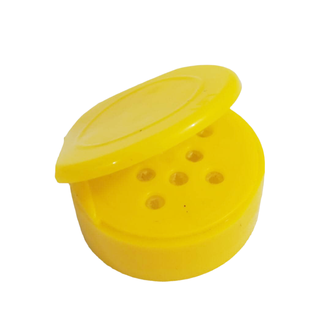 Yellow Flip-Top Spice Pet Cover (Pack of 50 pieces) | KPT59c
