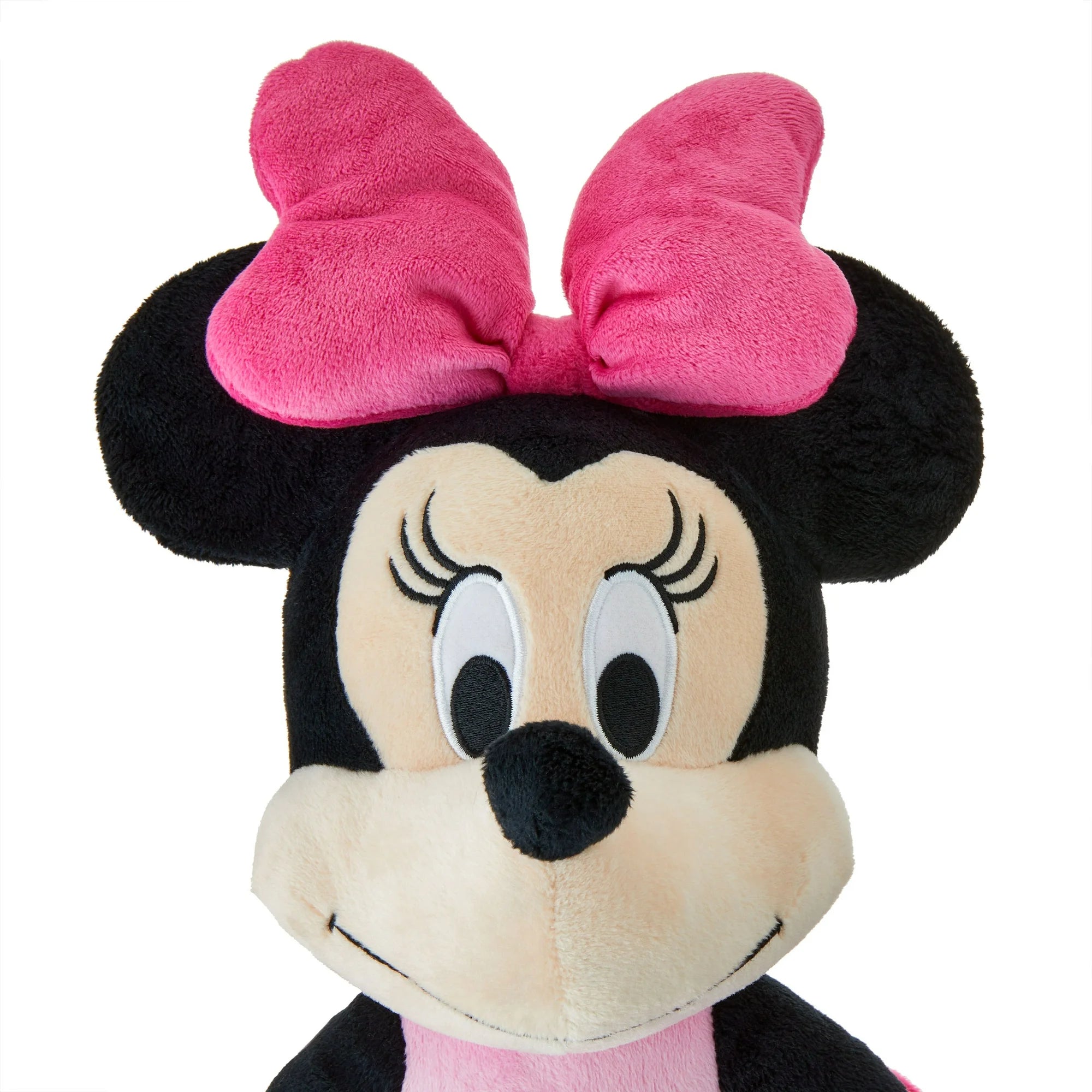Large Plush Minnie Mouse, 19-inch Stuffed Animal, Kids Ages 2 and Up | WTWL115XA