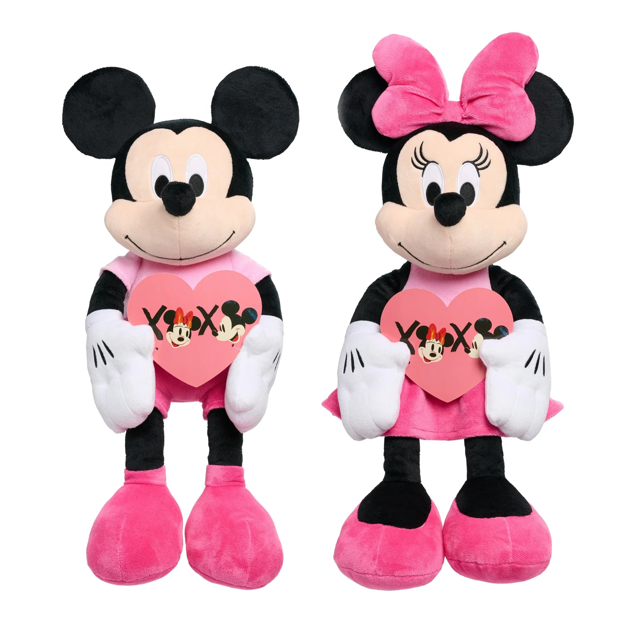 Large Plush Minnie Mouse, 19-inch Stuffed Animal, Kids Ages 2 and Up | WTWL115XA