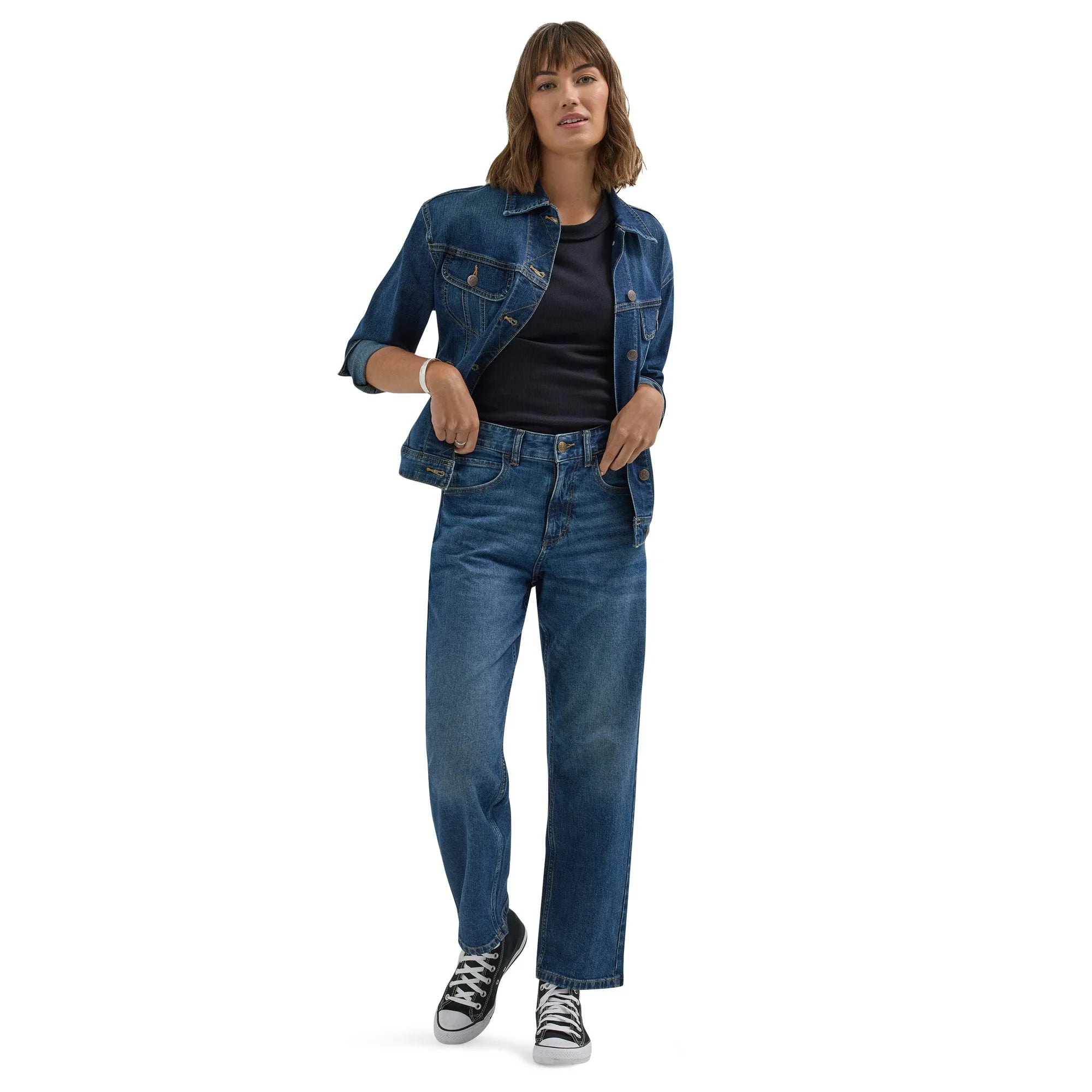 Lee® Women's Heritage Mid Rise Classic Straight Jean  | WTWL195XA