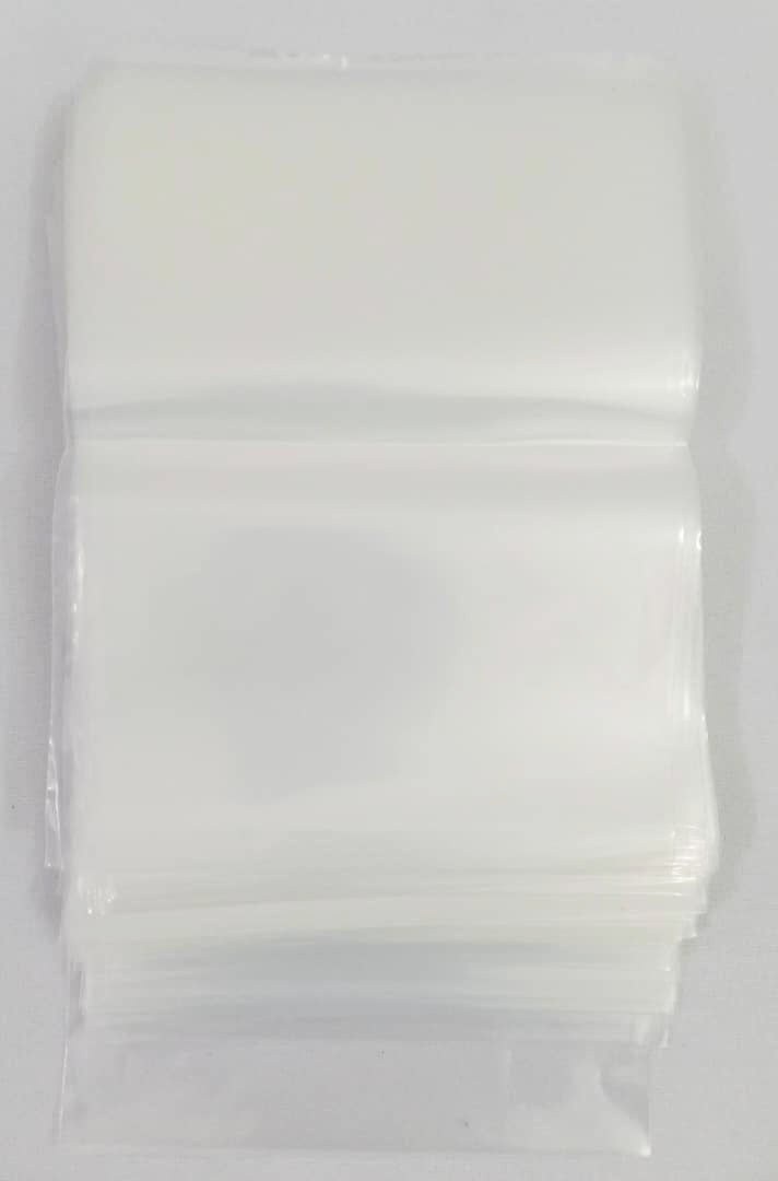 Clear Plastic Flat Open Transparent Poly Food Packaging Pouch
  8x6 (Pack of 50 Pieces)| MNK6b