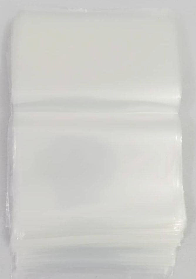 Clear Plastic Transparent Packaging Pouch 6x4 (Pack of 100 Pieces) | MNK7a