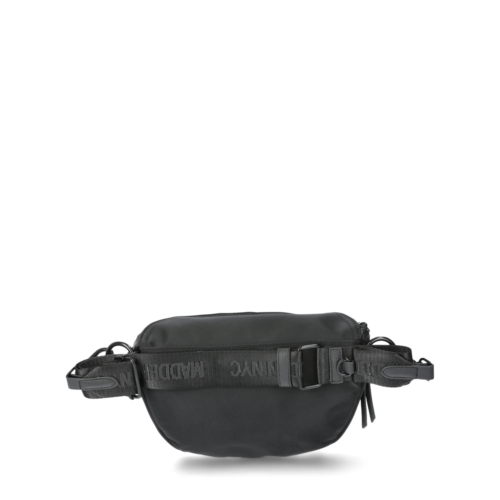 Madden NYC Women's Multi Zipper Fanny Pack with Pouch, Black | WTWL371XA