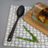 Durable 3-Piece Kitchen Utensil Set, Slotted Spatula, Slotted Spoon and Solid Spoon, Black, Nylon |  WTWL431XA