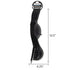 Mainstays 8-Piece Nylon Kitchen Utensil Set with Connector Ring, Black Plastic | WTWL89XA
