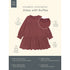 Modern Moments By Gerber Toddler Girl Dress with Ruffles, Sizes 12 Months - 5T | WTWL631XA