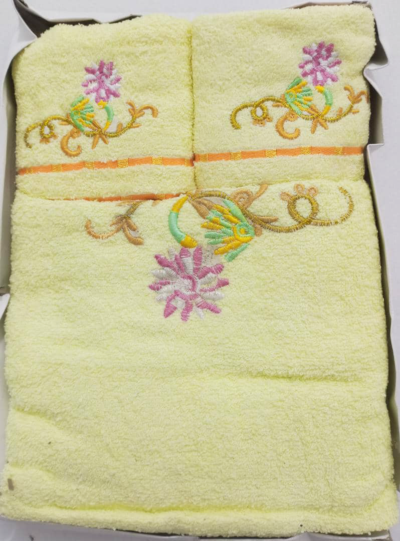 Fancy 3in1 Baby Towel Set (3 Pieces Per Pack) | NNC16a