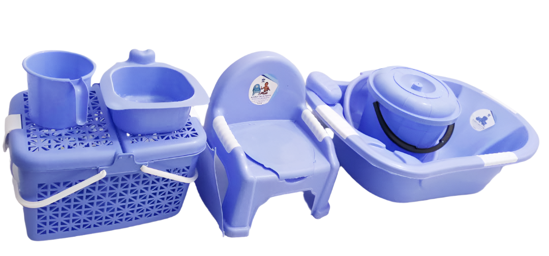 Affordable Fancy 8in1 Baby Bath and Care Set (8 Pieces Bath Tub Set) | NNC17c