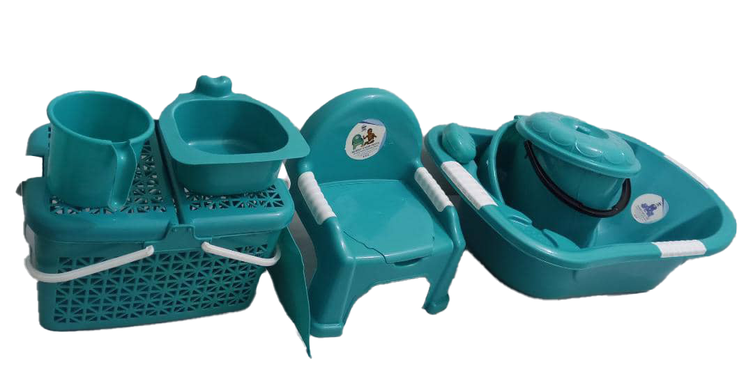 Quality 8in1 Baby Bath and Care Matching Set (8 Pieces Bath Tub Set) | NNC17b