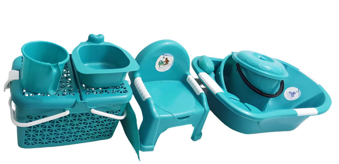 Quality 8in1 Baby Bath and Care Matching Set (8 Pieces Bath Tub Set) | NNC17b