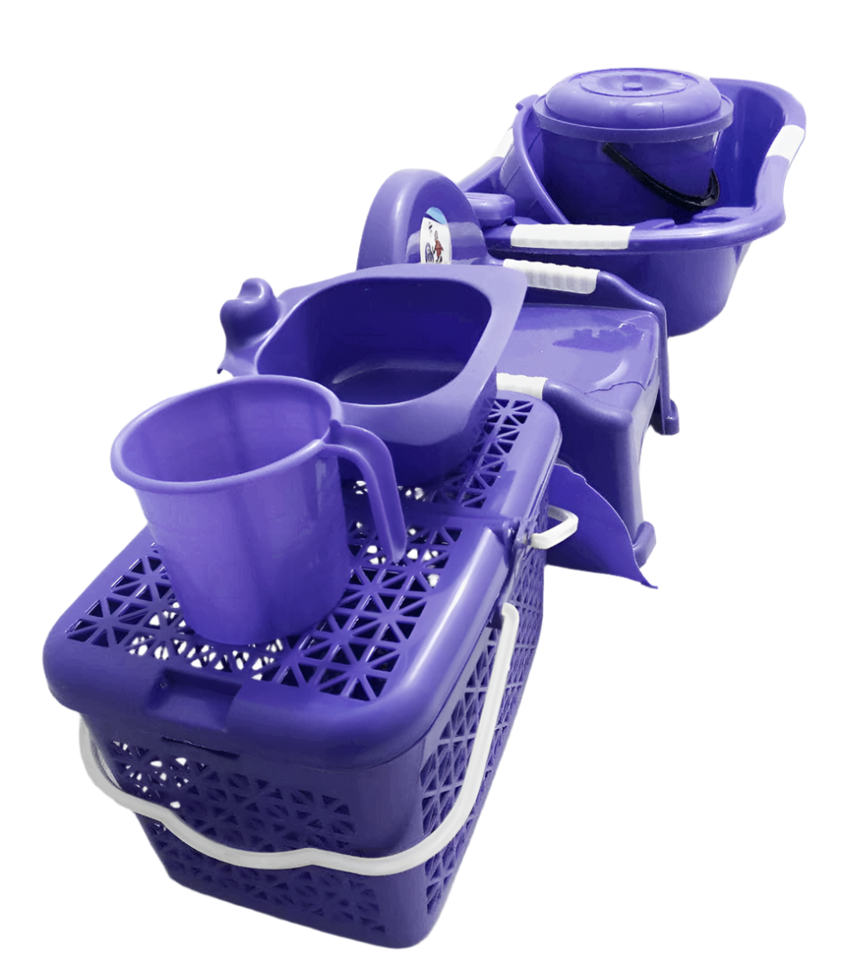 Fancy 8in1 Baby Bathing and Care Set (8 Pieces Bath Tub Set) | NNC17a