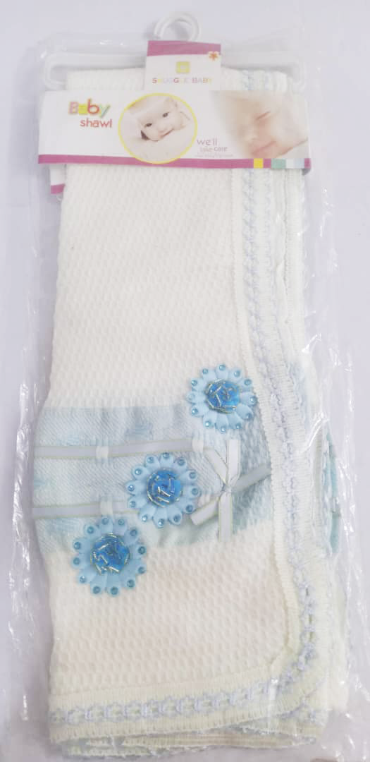 Super Fancy Designer Baby Shawl | NNC23b
