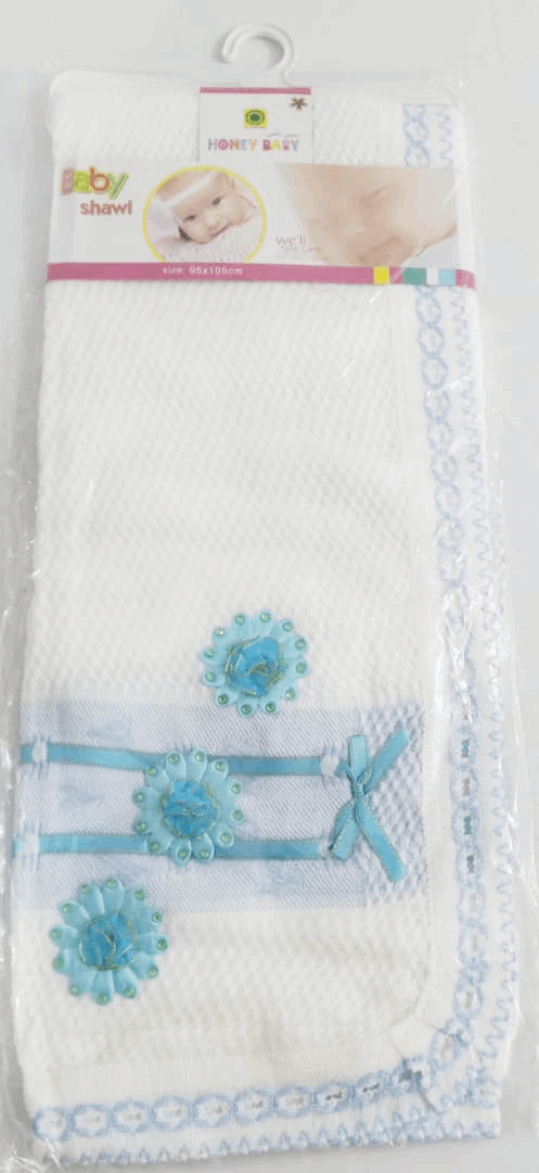 Adorable Super Fancy Designer Baby Shawl | NNC23c