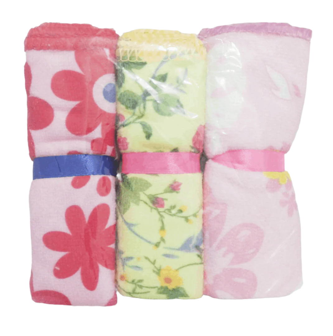 3in1 Baby Care Face Towel/Wash Towel/Mouth Towel Set | NNC6c