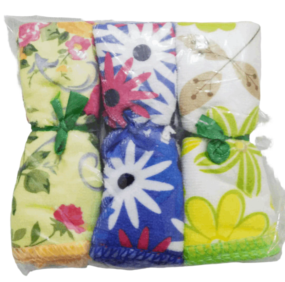 Baby Care Time Soft 3in1 Face Towel/Wash Towel/Mouth Towel Set | NNC6l