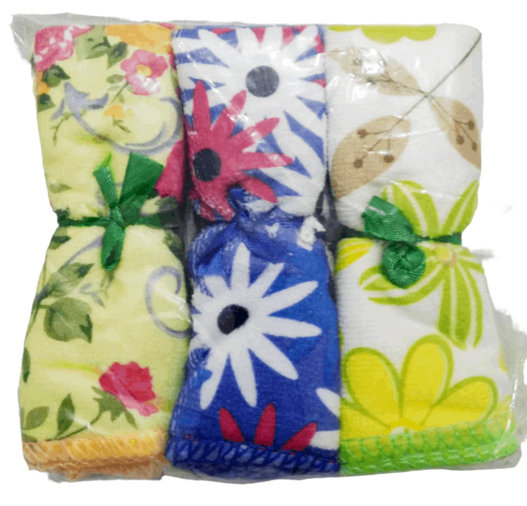 Baby Care Time Soft 3in1 Face Towel/Wash Towel/Mouth Towel Set | NNC6l