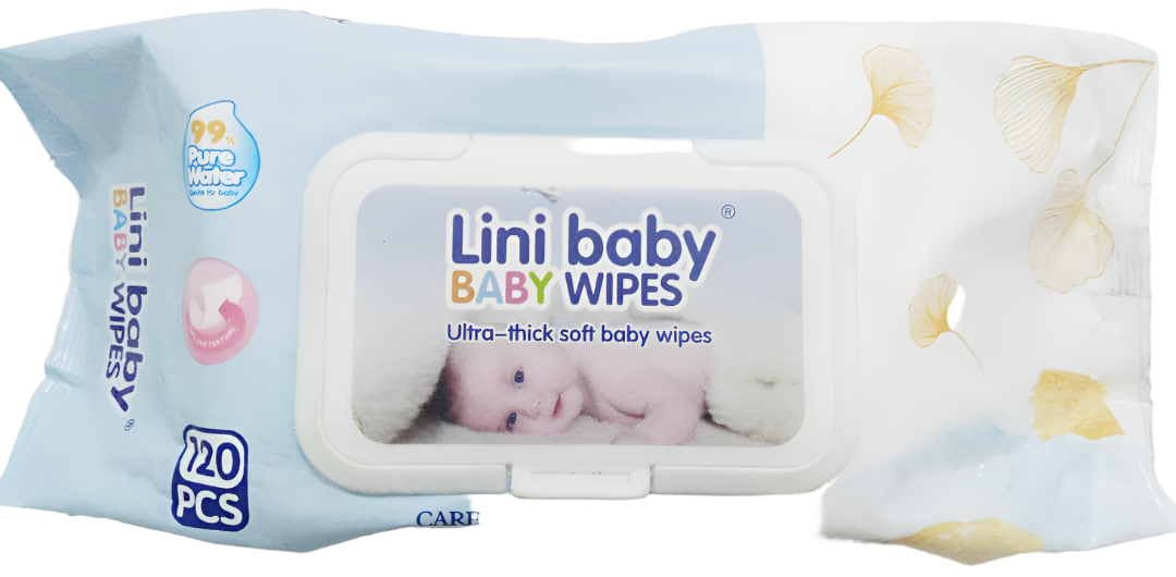 Lini Soft Ultra Thick Baby Wipes (120 Pieces) | NNC8b