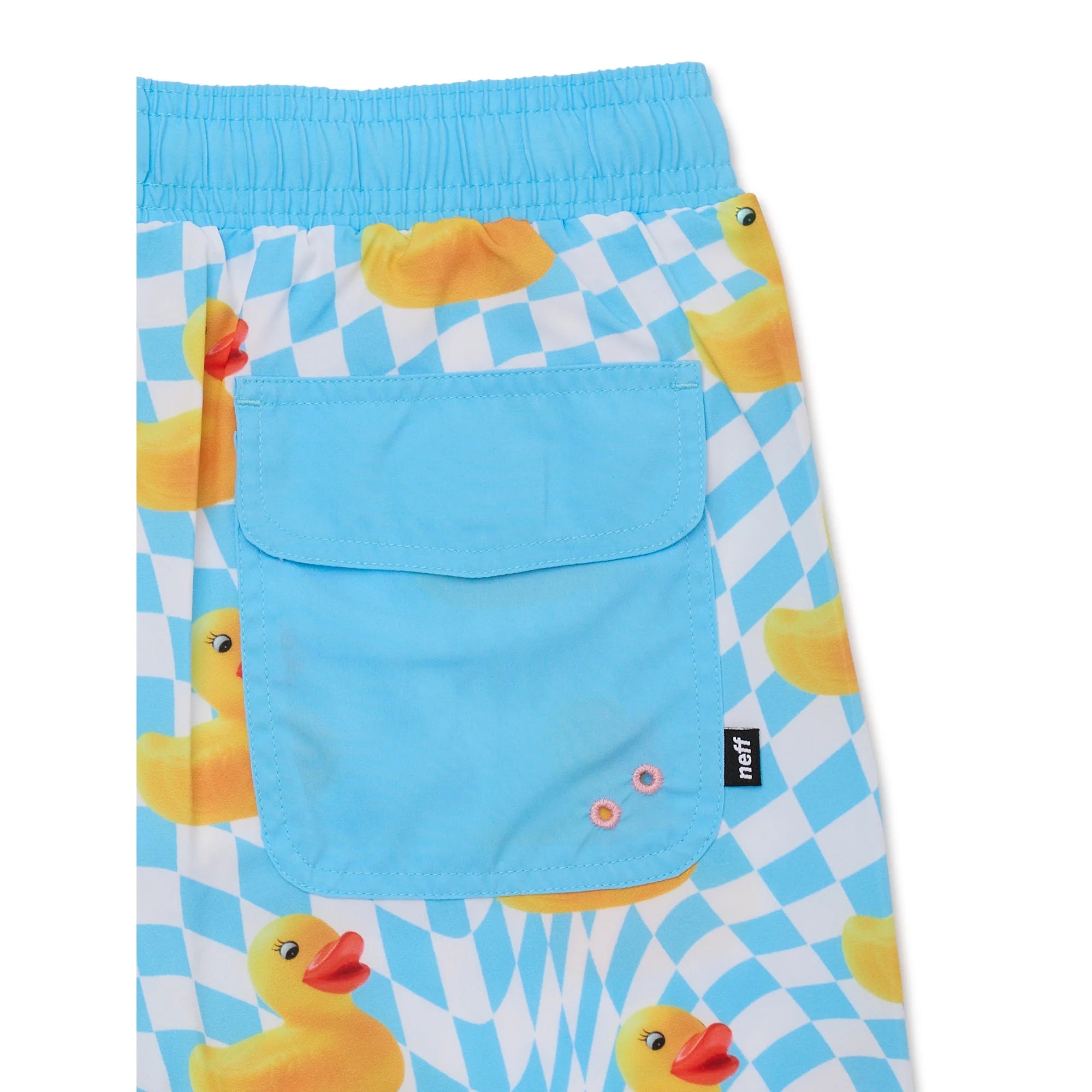 Neff Boys Ducky Tile Graphic Swim Shorts | WTWL192XA