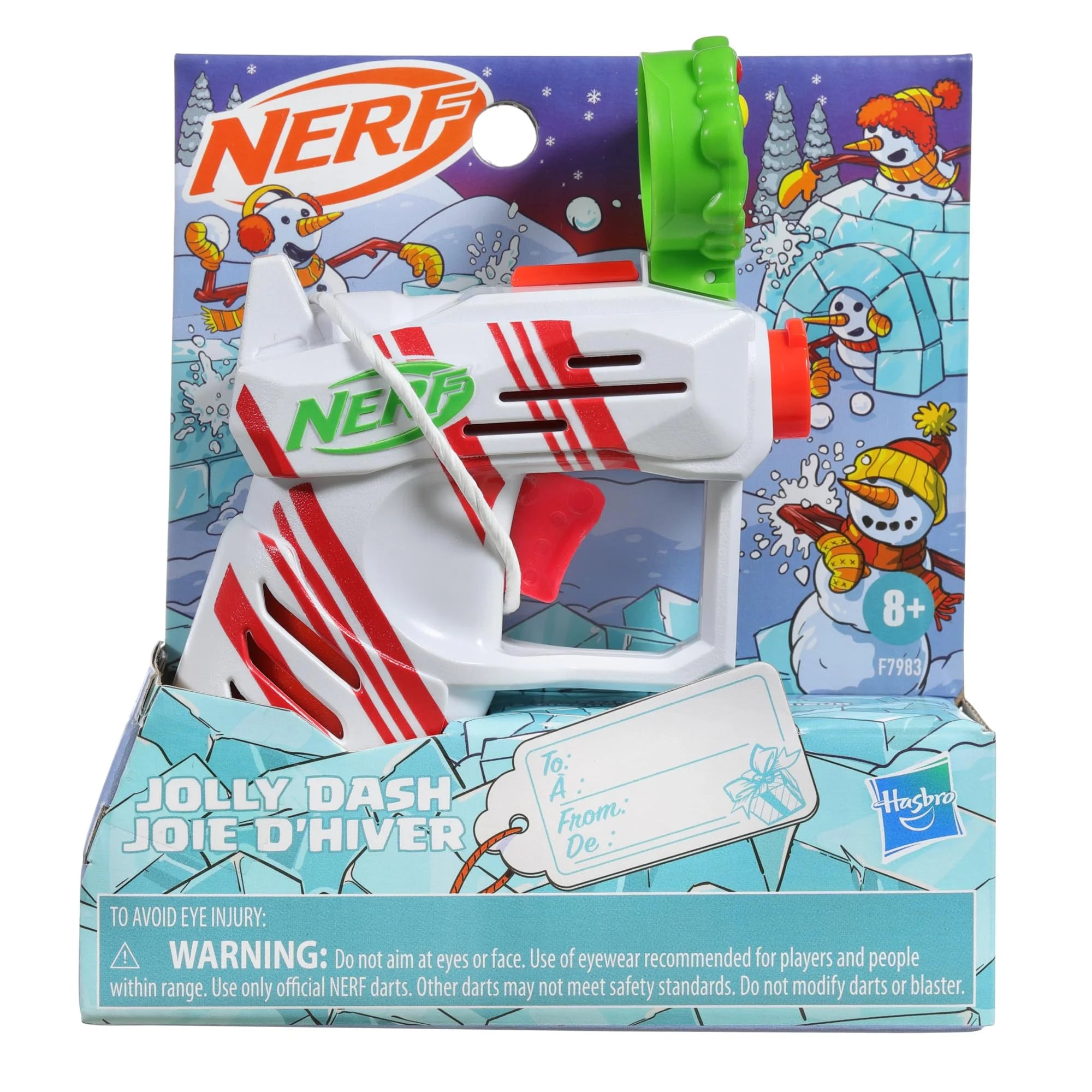 Nerf Elite 2.0 Jolly Dash Dart Blaster and 2 Nerf Elite Darts, Pull Down Priming | WTWL362XA