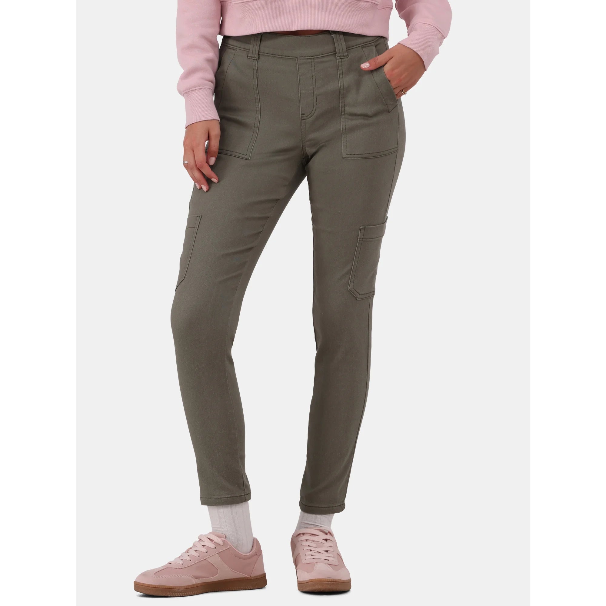 No Boundaries Utility Skinny Jeggings, 28.5" Inseam, Women's |  WTWL814XA