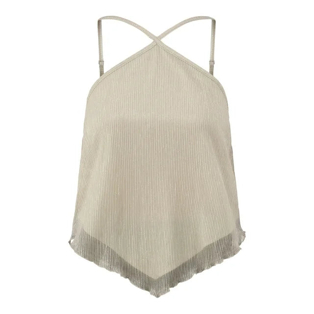 No Boundaries Criss Cross Halter Tank, Women's and Women’s Plus | WTWL199XB