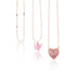 No Boundaries Rhinestone Butterfly and Heart Necklace Set, 3-Pack, Women's  |  WTWL309XA