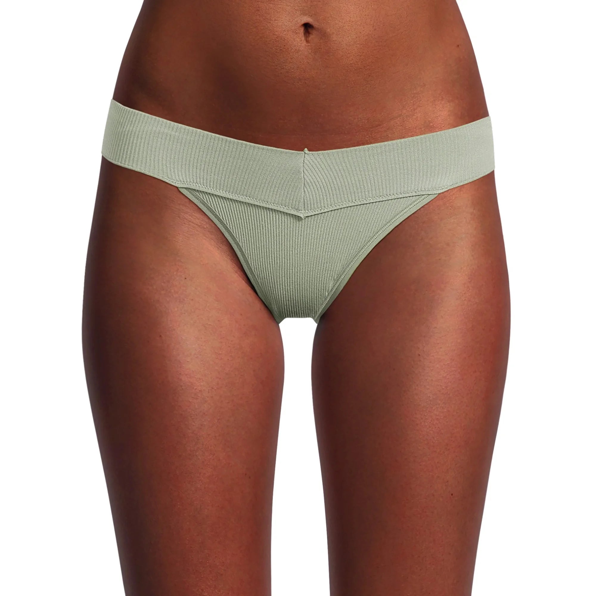 No Boundaries Seamless Ribbed Bikini Panties, Women's and Women's Plus | WTWL159XA