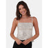 No Boundaries Sequin Cami Top, Women's and Women’s Plus | WTWL198XA