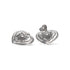 No Boundaries Silver-Tone Heart Earrings, Women’s  |  WTWL297XA