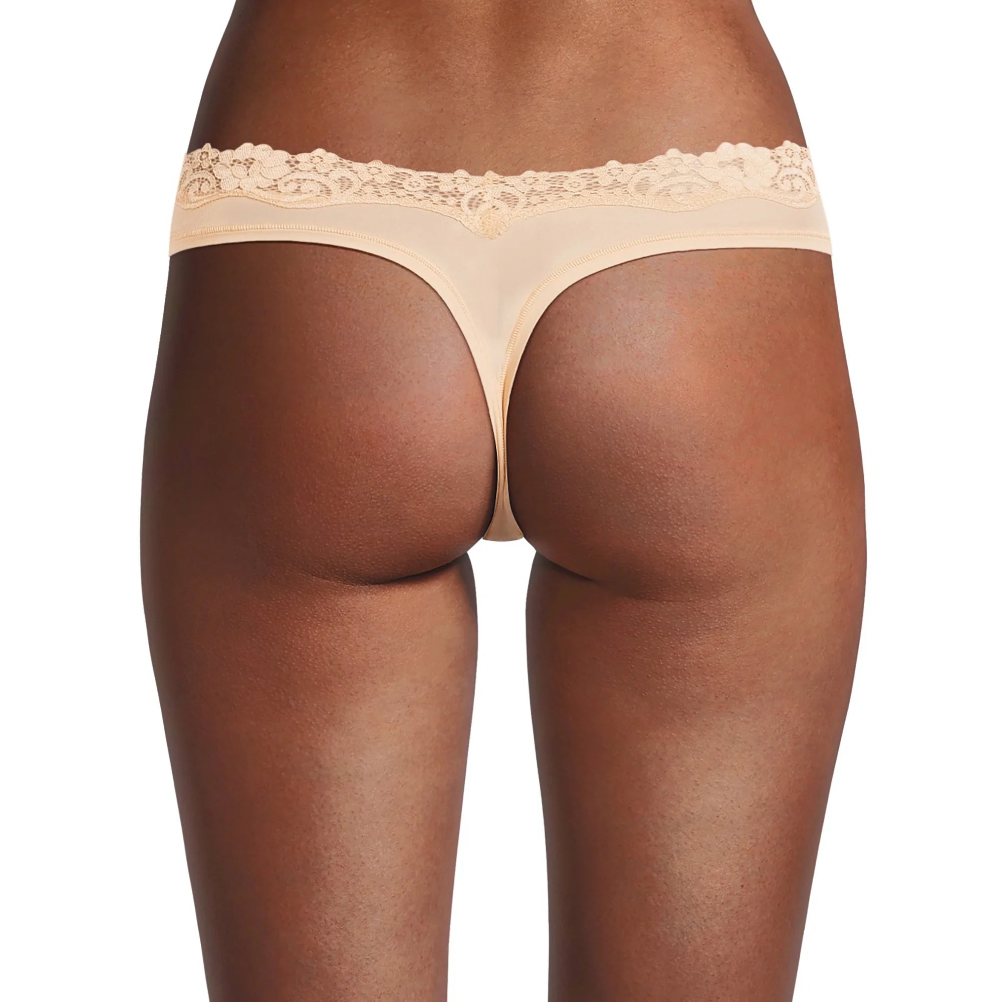 No Boundaries Thong Panty with Lace, Trim Women’s and Women’s Plus | WTWL152XA