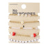 No Boundaries Women's Goldtone Heart, Daisy and Smiley Stretch Bracelet Set, 5 Pack |  WTWL307XA