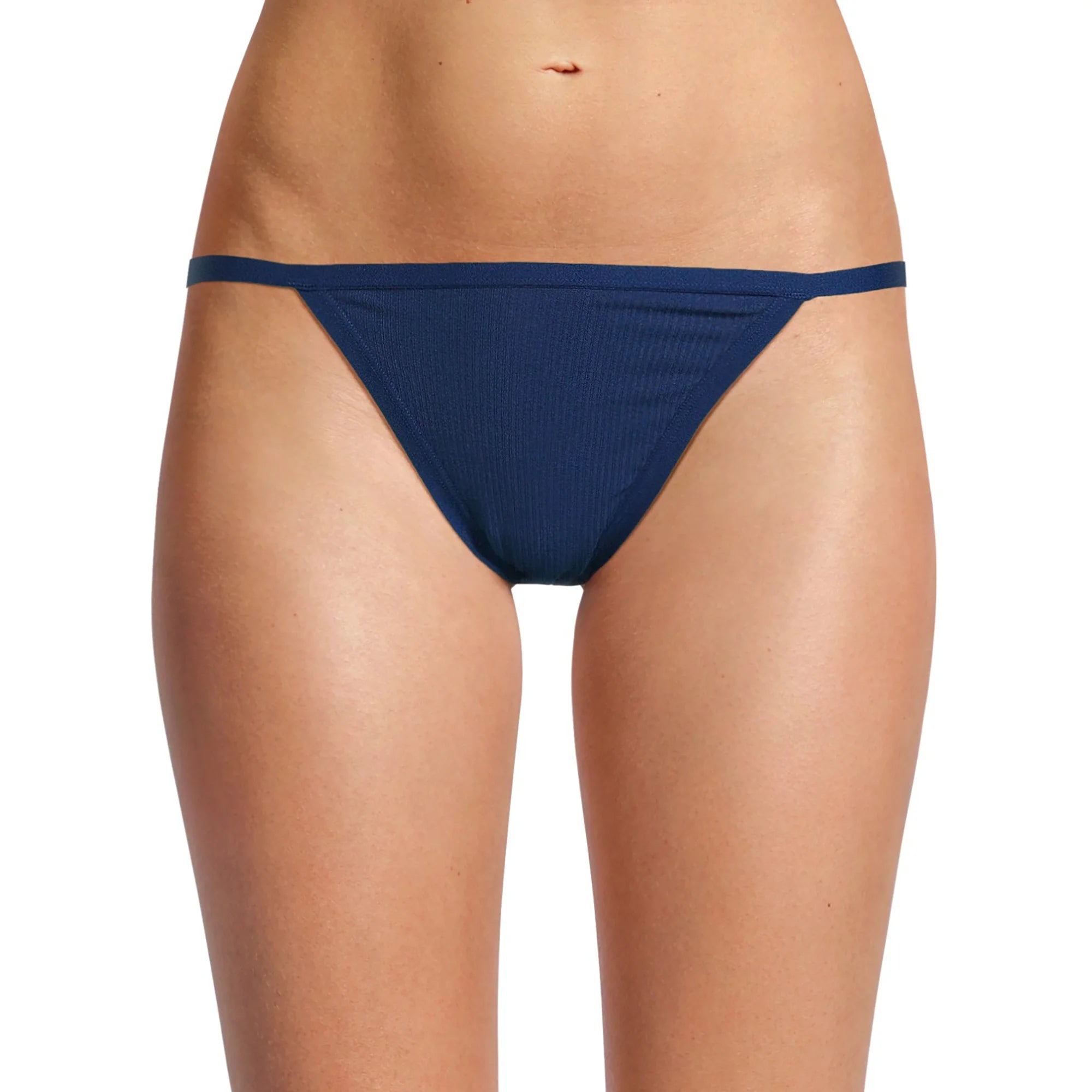 No Boundaries Cotton String Bikini Panty, Women's and Women's Plus  | WTWL163XB