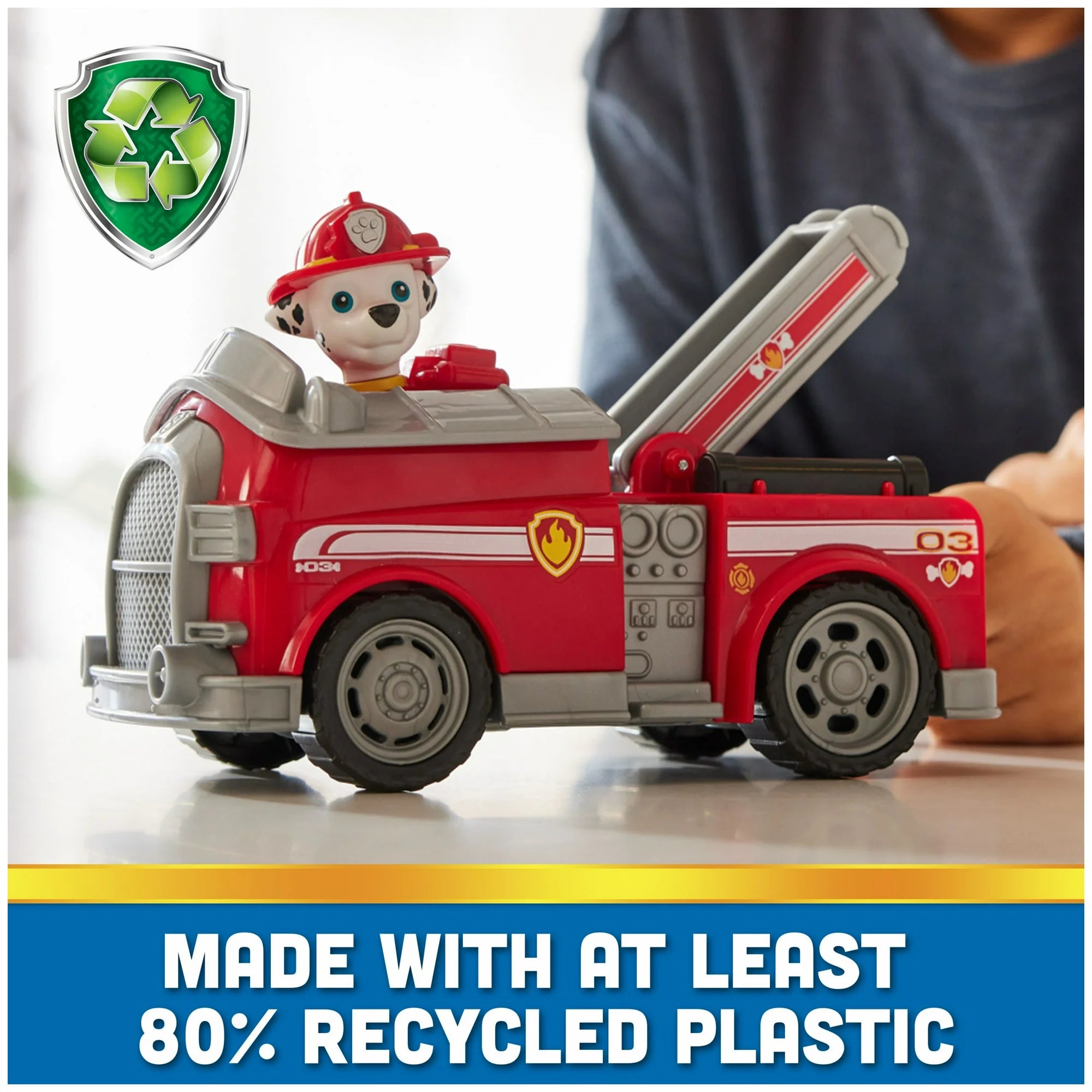 PAW Patrol, Marshall’s Firetruck with Figure, Toys for Kids Ages 3 and Up | WTWL364XA