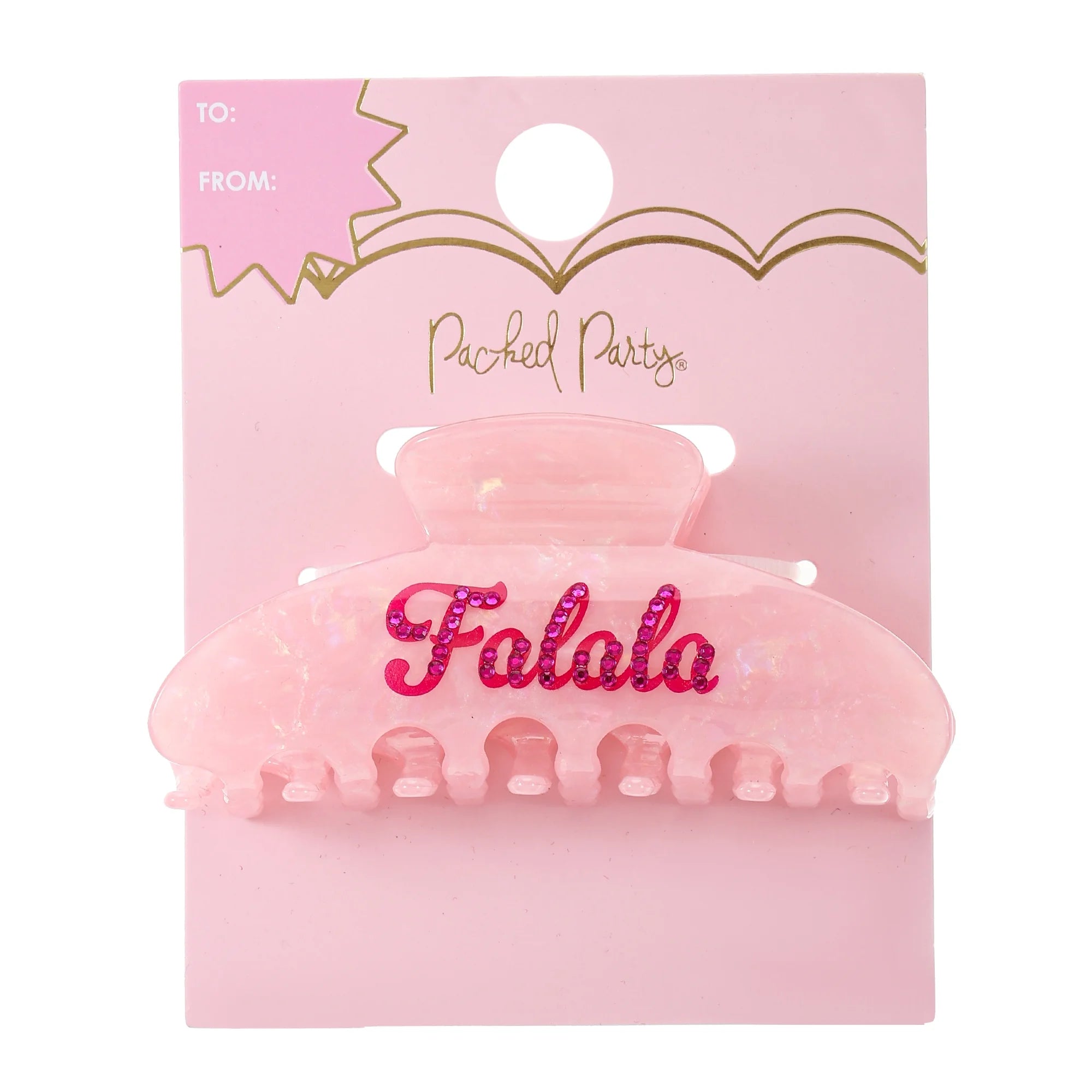 Packed Party FALALA Claw Clip  | WTWL402XA