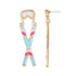 Packed Party Hit the Slopes Ski Earrings | WTWL385XA
