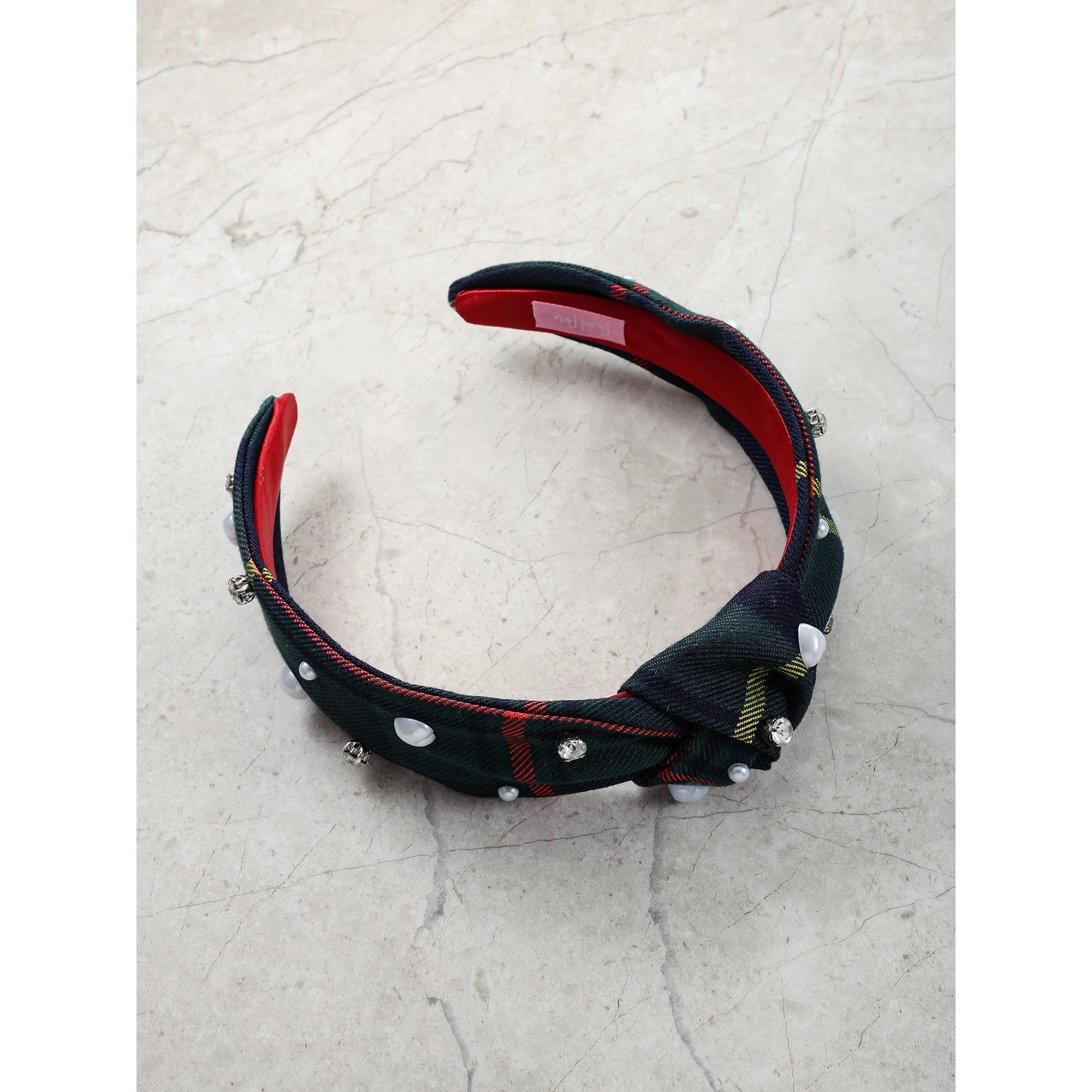 Packed Party Holiday Plaid Headband | WTWL380XA