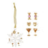 Packed Party Snowflake Ornament Earring Set | WTWL391XA