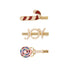 Packed Party Sweet Joy Hair Clips, Set of 3 | WTWL396XA