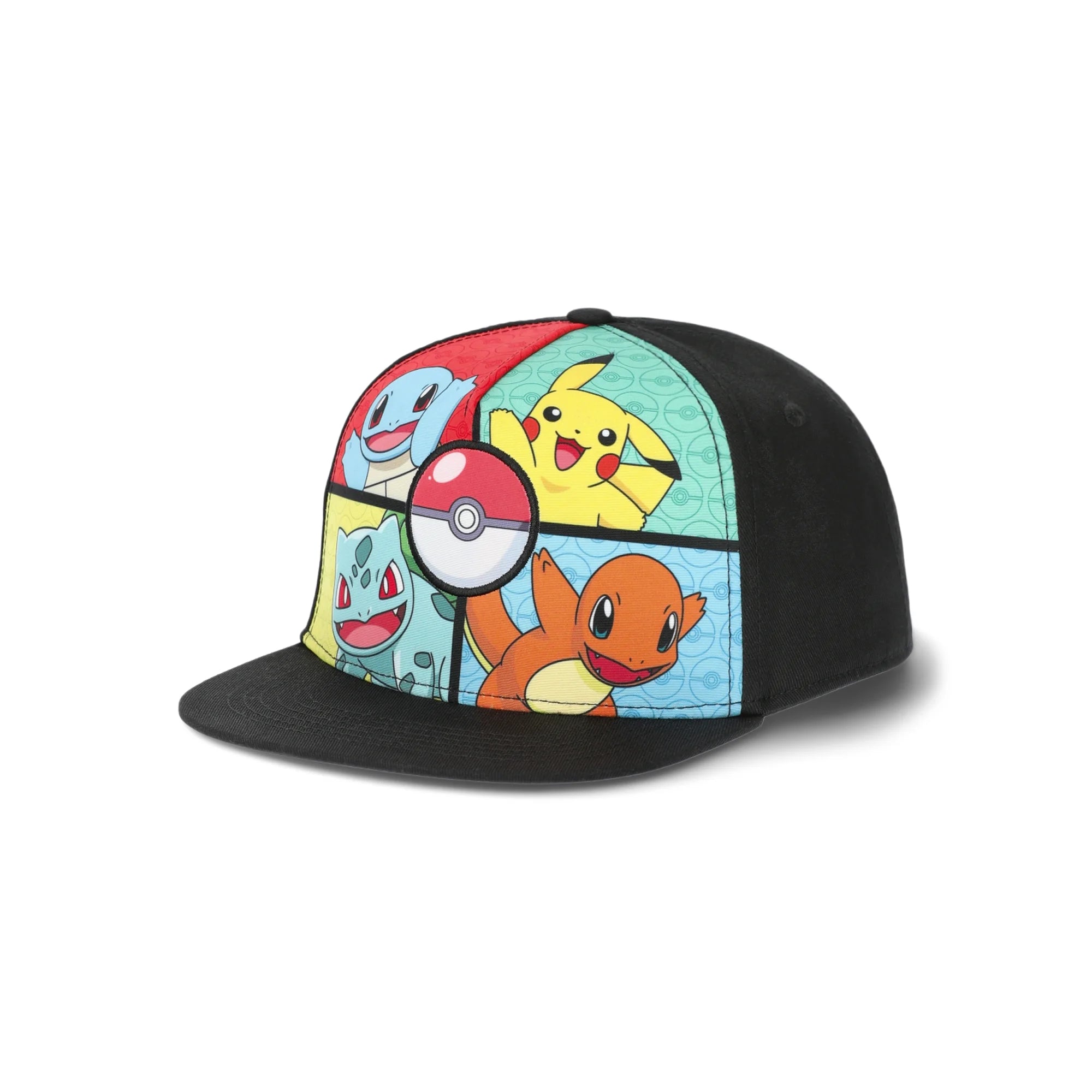 Pokemon Boys Character Snapback Hat, One Size Fits Most | WTWL348XA