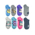 Pokemon, Girls 6+2 Bonus No-Show Socks, 8-Pack, | WTWL75XB