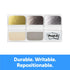 Post-It Foil Tabs, Metallic Colors, 1" x 1.5", 36 Tabs/Pack | WTWL464XA
