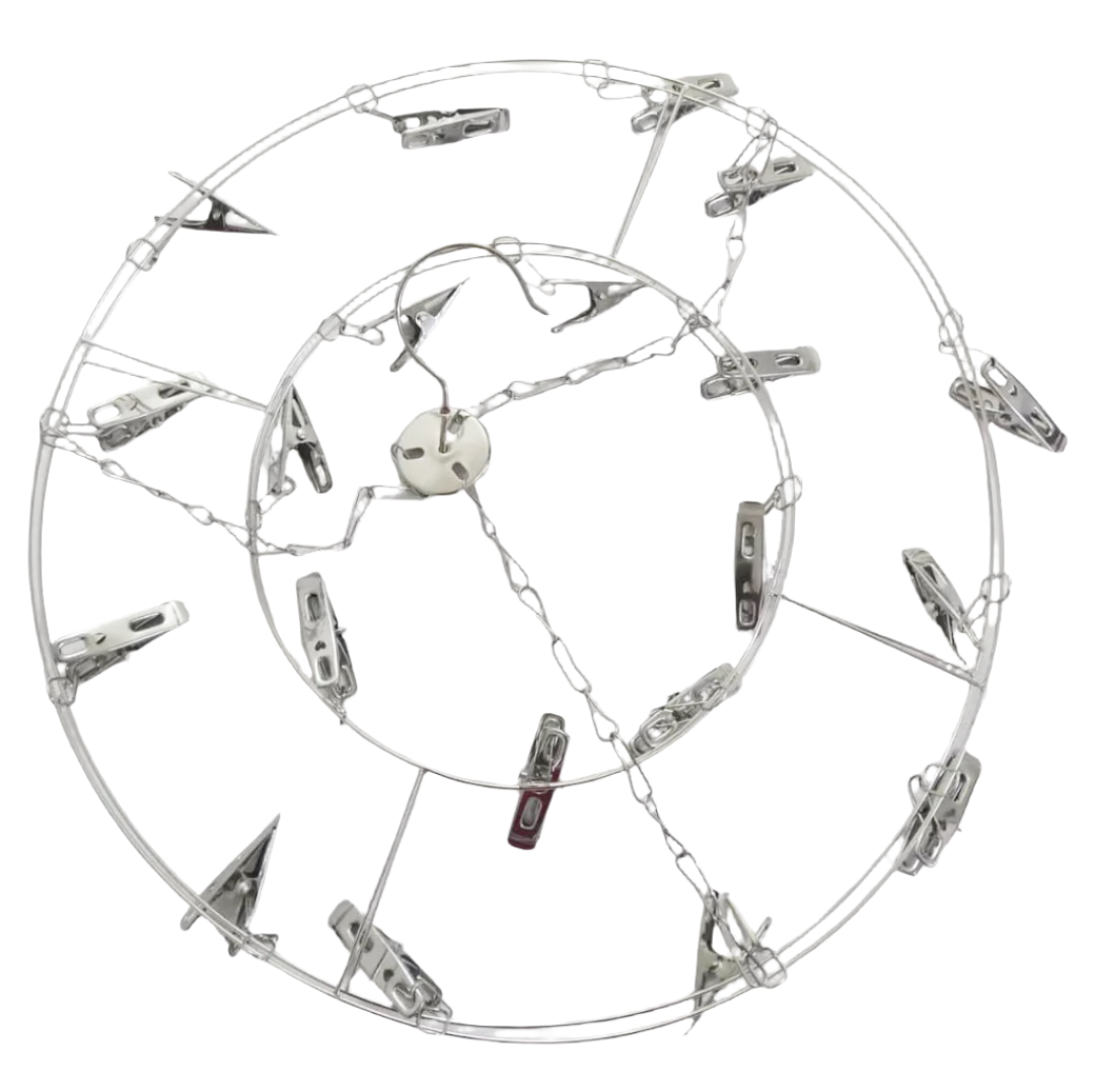 Heavy Duty Round Iron Baby Clothes Drying Hanger | SBB6a