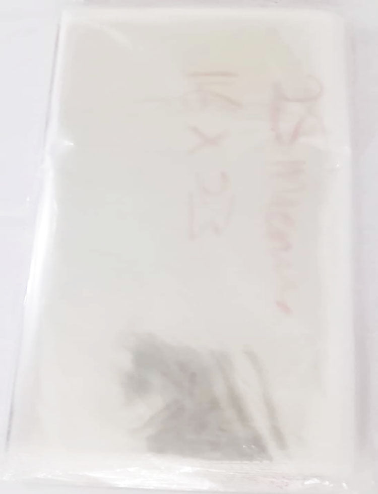 Heavy Duty Clear Plastic Packing Nylon Reusable Bag 16x23 (25 Micron, Pack of 100 Pieces) |SPL7a