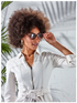 Foster Grant Premium Women's  Aviator Fashion Sunglasses, Bronze P03 |  WTWL120XC