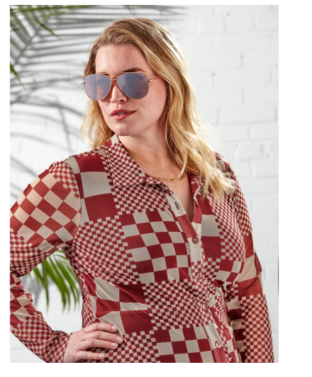 Foster Grant Premium Women's  Aviator Sunglasses, Gold P05 |  WTWL120XD