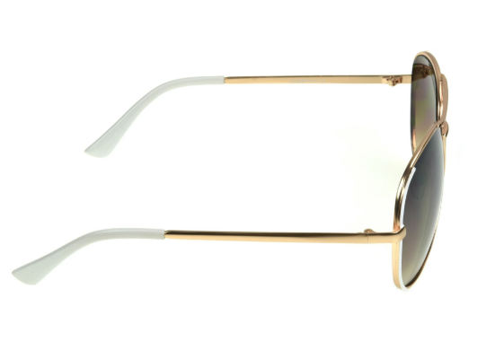 Foster Grant Women's  Aviator Fashion Sunglasses, Gold I04 | WTWL259XA